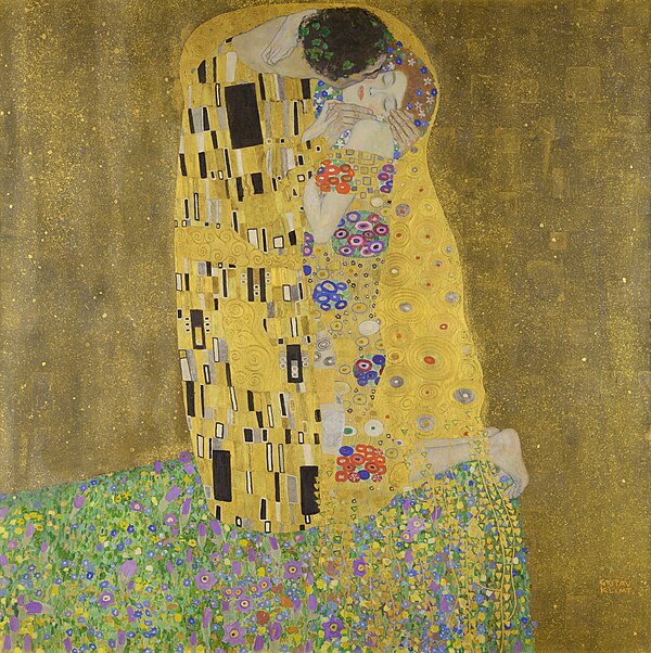 The Kiss, 1908 by Gustav Klimt